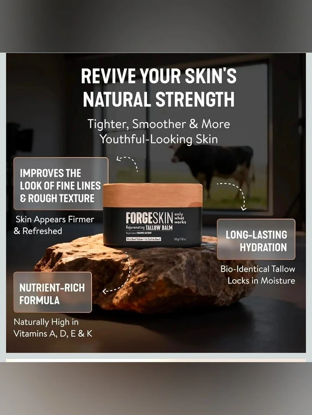 Forgeskin Rejuvenating Tallow Balm